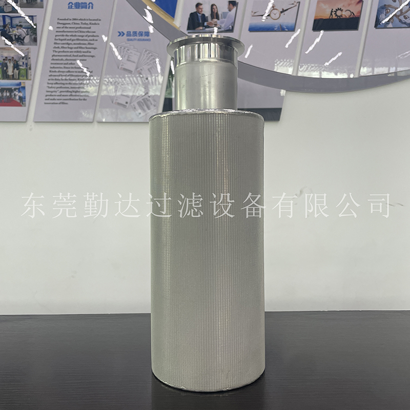 烧结滤芯在锂电池浆料生产中的作用与用途